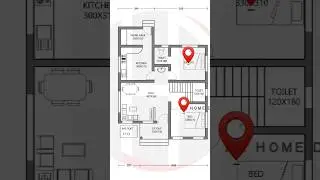 845 sqft home plan design | Haneed Anugrahas #haneedanugrahas #keralahomedesign #budgethouse #home