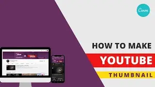 How to design youtube thumbnail using canva in 2023 | Canva tutorial for beginners