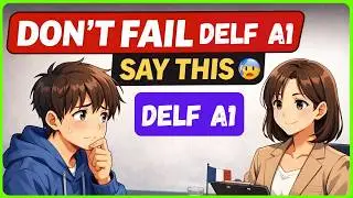 DELF A1 Speaking Practice | Slow French Interview for Beginners 🇫🇷