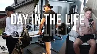DAY IN THE LIFE OF A HOCKEY PLAYER | WORKOUT & NOCCO UNBOXING