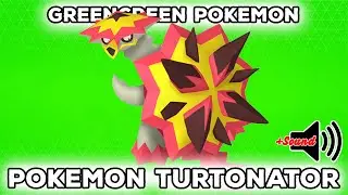 Pokemon Turtonator | GreenScreen | Pokémon GO | 👍POGOTUBE✅✨