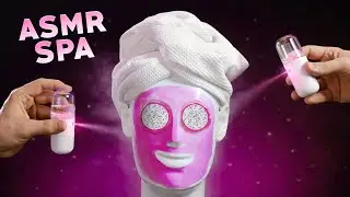ASMR Ear to Ear Spa Treatments for Beauty Sleep and Blissful Tingles