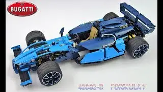 Crowkillers Custom LEGO Technic 42083 B Model Bugatti Formula 1