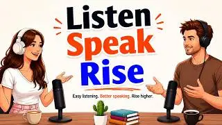 English Rise Podcast – Learn English Speaking Practice (Start Here) | English Conversation Practice
