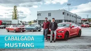 Cabalgada de Mustangs 2018 | Prueba del Ford Mustang GT 5.0 | Muscle car | Diariomotor