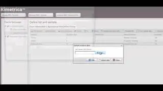 Uploading sampling data