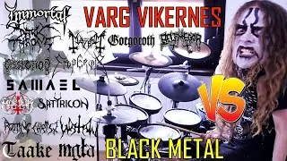 Varg Vikernes albums VS other Black metal bands