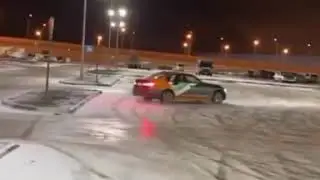 Разбил каршеринг в дрифте. ДТП