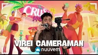 VIREI CAMERAMAN!  - PRIMEIRA HORA DE THE CRUSH HOUSE! 🎮🎥 (CHAVE EXCLUSIVA DA NUUVEM!)