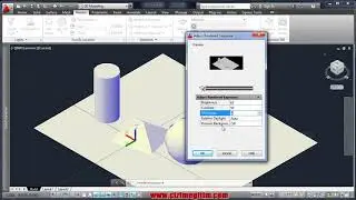 AutoCAD Render Menüleri ve Komutları