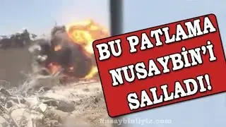 Bu patlama Nusaybin'i salladı