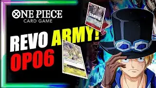 OPO6 Red & Yellow Sabo Deck | Revolutionary Army! | One Piece TCG