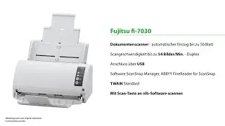 nlb Verden - Digitales Belegmanagement - Teil 3 Scanvorgang Fujitsu fi7030