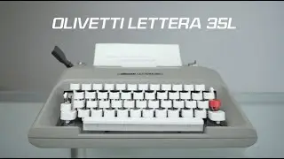 the Olivetti Lettera 35l