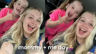 maddie and everly day! (shopping, getting fillings + taking exams with a newborn🫣)