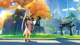 How my 8k low rank Serenitea Pot (Emerald Peak) used to look - Genshin Impact