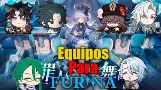 LOS MEJORES EQUIPOS DE FURINA.  Genshin Impact 4.2