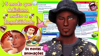 MUITAS INTERAÇÕES!!🗣️💖5 MODS QUE VÃO ACRESCENTAR MUITO NA SUA JOGABILIDADE | Mod Review | NIsyms💖