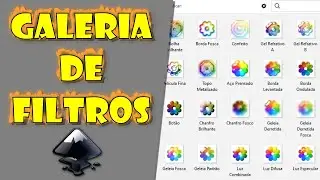 GALERIA de FILTROS no Inkscape 1.4.0