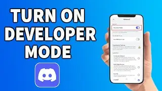 How to turn on developer mode in Discord