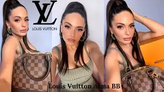 Louis Vuitton Unboxing| Alma BB in Damier Ebene The Best First Luxury Bag! 🤎