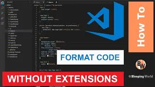 How To Format Code in Visual Studio Code | No Extensions Needed!