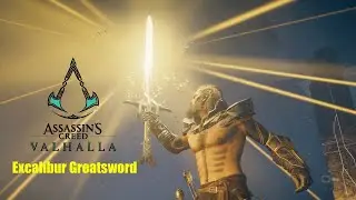 Finally 😍 Excalibur Greatsword#assassinscreedvalhalla #assassinscreed #live