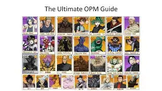 The Ultimate One Punch Man: The Strongest Guide (NOT A TIER LIST?!)