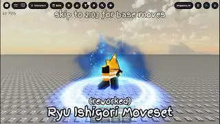 ryu ishigori moveset (reworked) || JJS skill builder