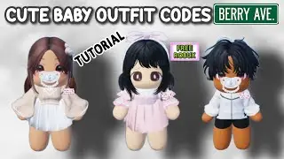 HOW TO BECOME A CUTE BABY + CUTE BABY OUTFIT CODES FOR BERRY AVENUE AND BLOXBURG (TUTORIAL 2023) 👶✨