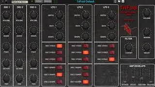 Reason Studio 12 Combinator: TriFold synth