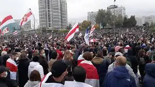 Марш Народный Ультиматум, начало. У стелы собралось 200 тысяч человек!