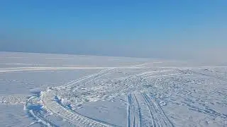 Чудское  озеро  зима  8.03.2018