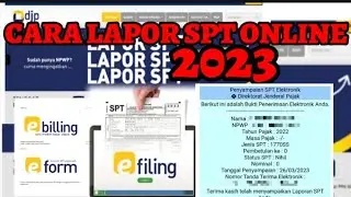 cara laporan spt tahunan pribadi online 2023