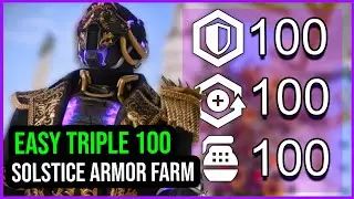 How to EASILY GUARANTEE Triple 100 stat armor from Solstice 2023...