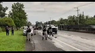 Caravan Surrenders to National Guard and INM