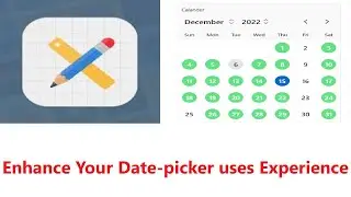 Oracle Apex- Extended use of Date Picker
