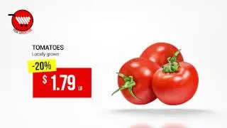 Food & Grocery Shop Commercial - After Effects Template