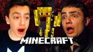 ENES'LE NETHER MACERASI ! - MİNECRAFT SURVİVAL #8