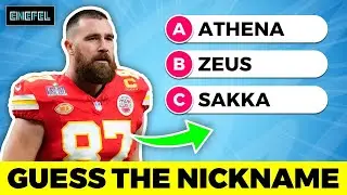🔥 CAN YOU GUESS THE NICKNAME OF NFL PLAYER 2024