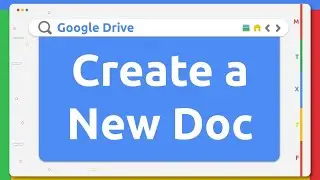 Google Drive - Create a Doc
