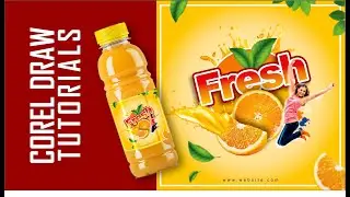 product packaging design in coreldraw tutorial