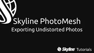 PhotoMesh Tutorials #15: Exporting Undistorted Photos