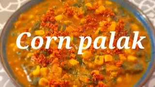 Corn palak