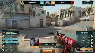 Ropz 1vs4 Against MAD Lions (CS:GO)