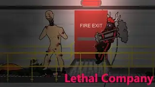 Struggling in Lethal Company with friends