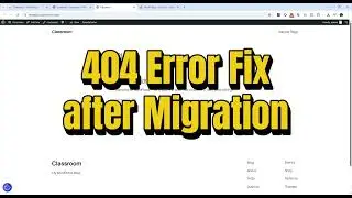 How to Fix 404 Error After WordPress Migration (Quick & Easy Fix)