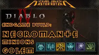 Diablo IV Endgame Build: Necromante - Minions com Golem!