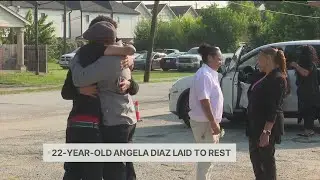 Missing 22-year-old Angela Diaz laid to rest today after year-long search