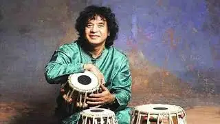 Ustad Zakir Husain Rare tabla Solo Teental Private Mehfil